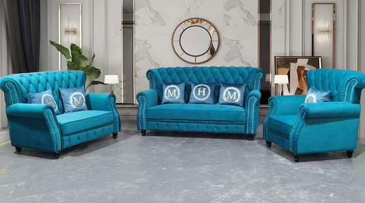 Luxury Velvet Sectional Sofa