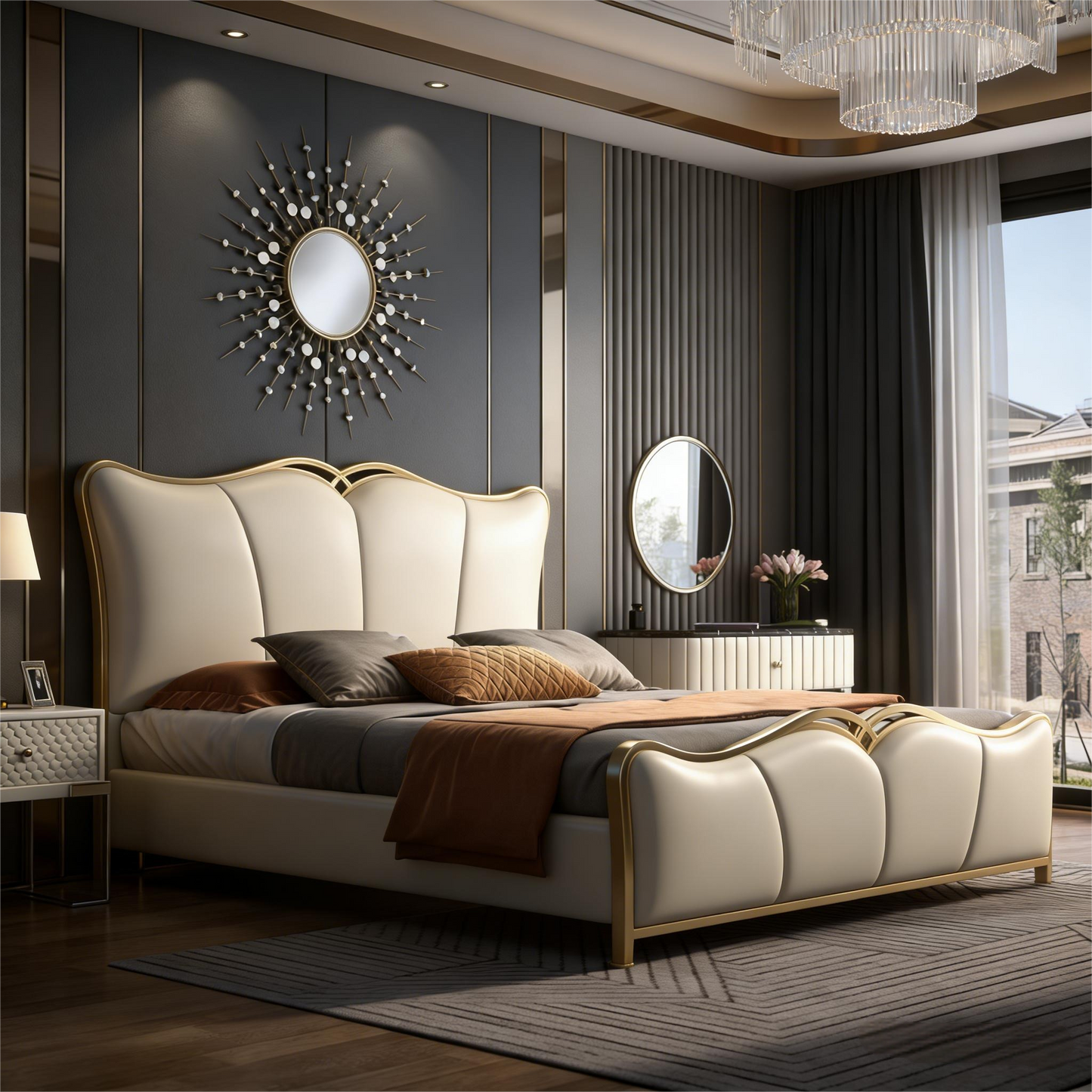 Luxury Upholstered Bed