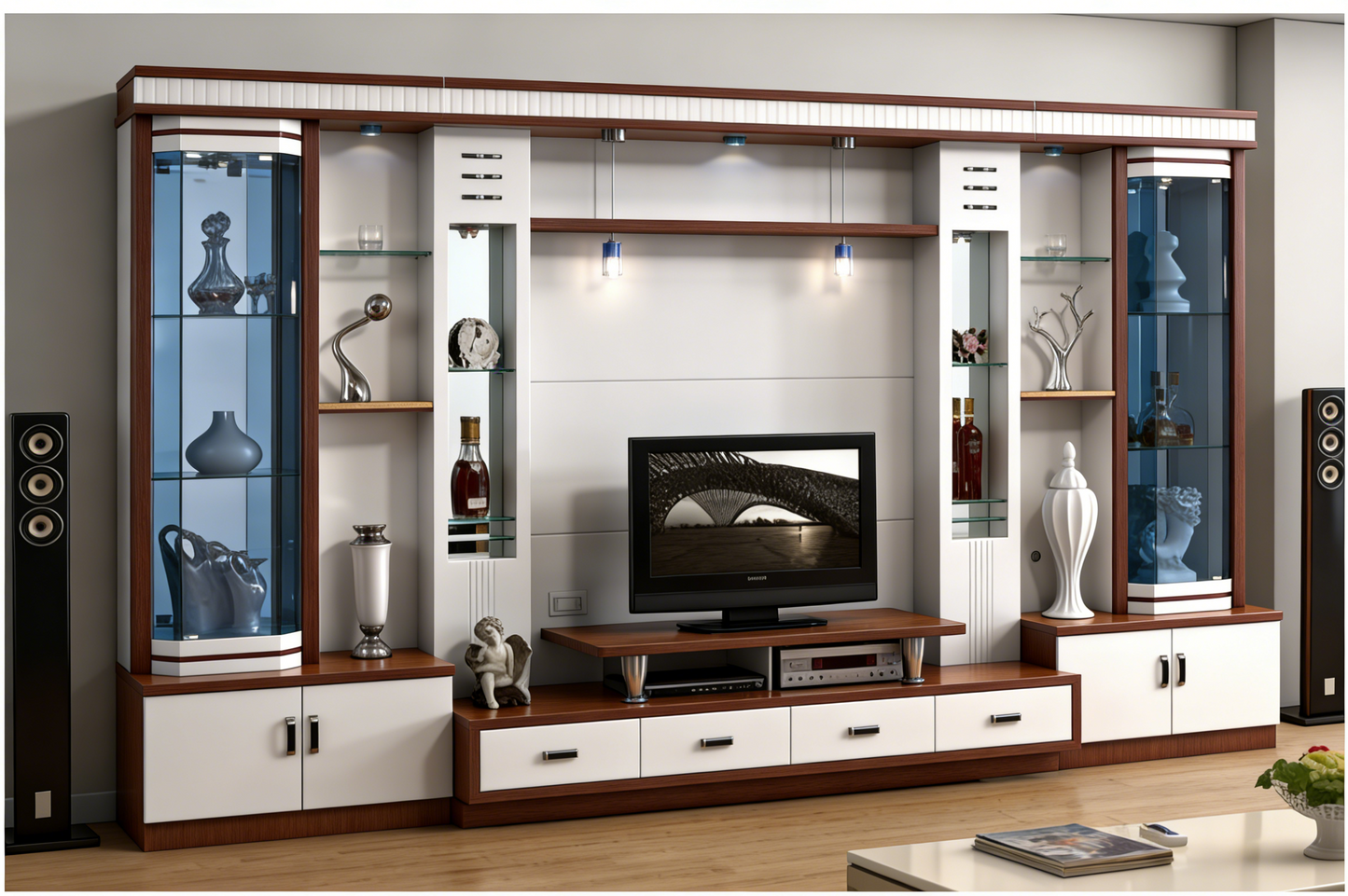Modern Minimalist Modular TV Cabinet