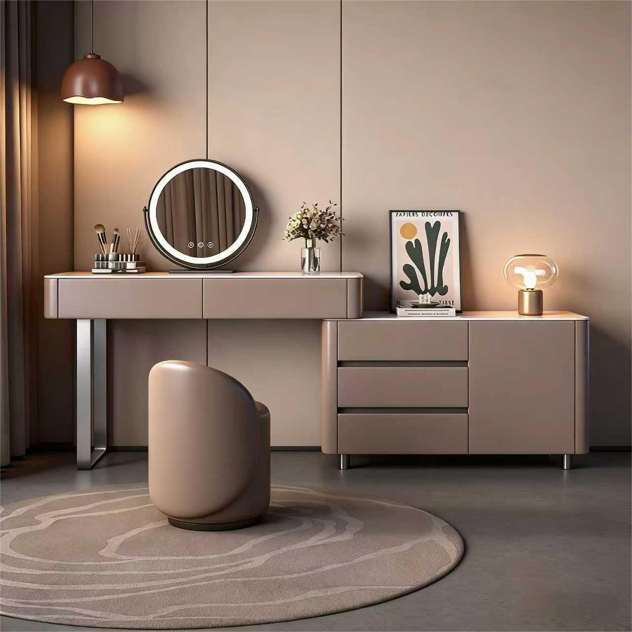 Modern Luxury Dressing Table Set
