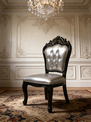 Palatial Luxury Solid Wood Dining Chair