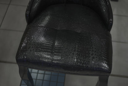 Crocodile Leather Chair