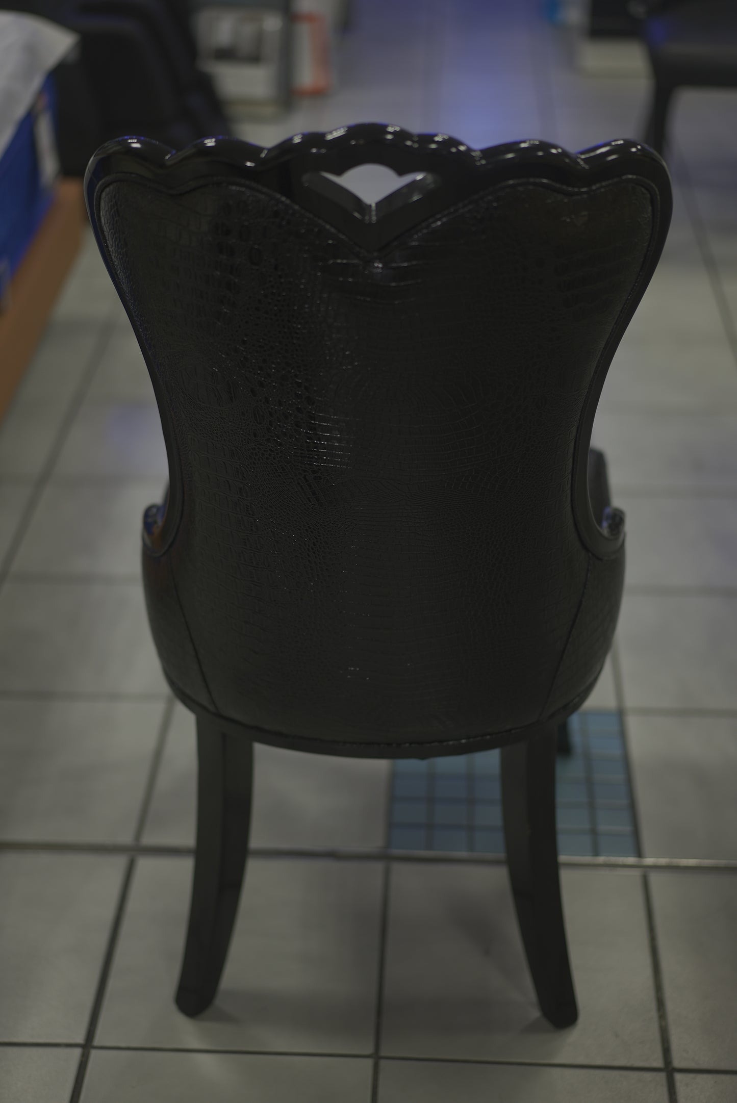 Crocodile Leather Chair