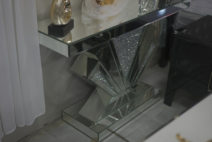 Diamond Torch Shape Hallway Table