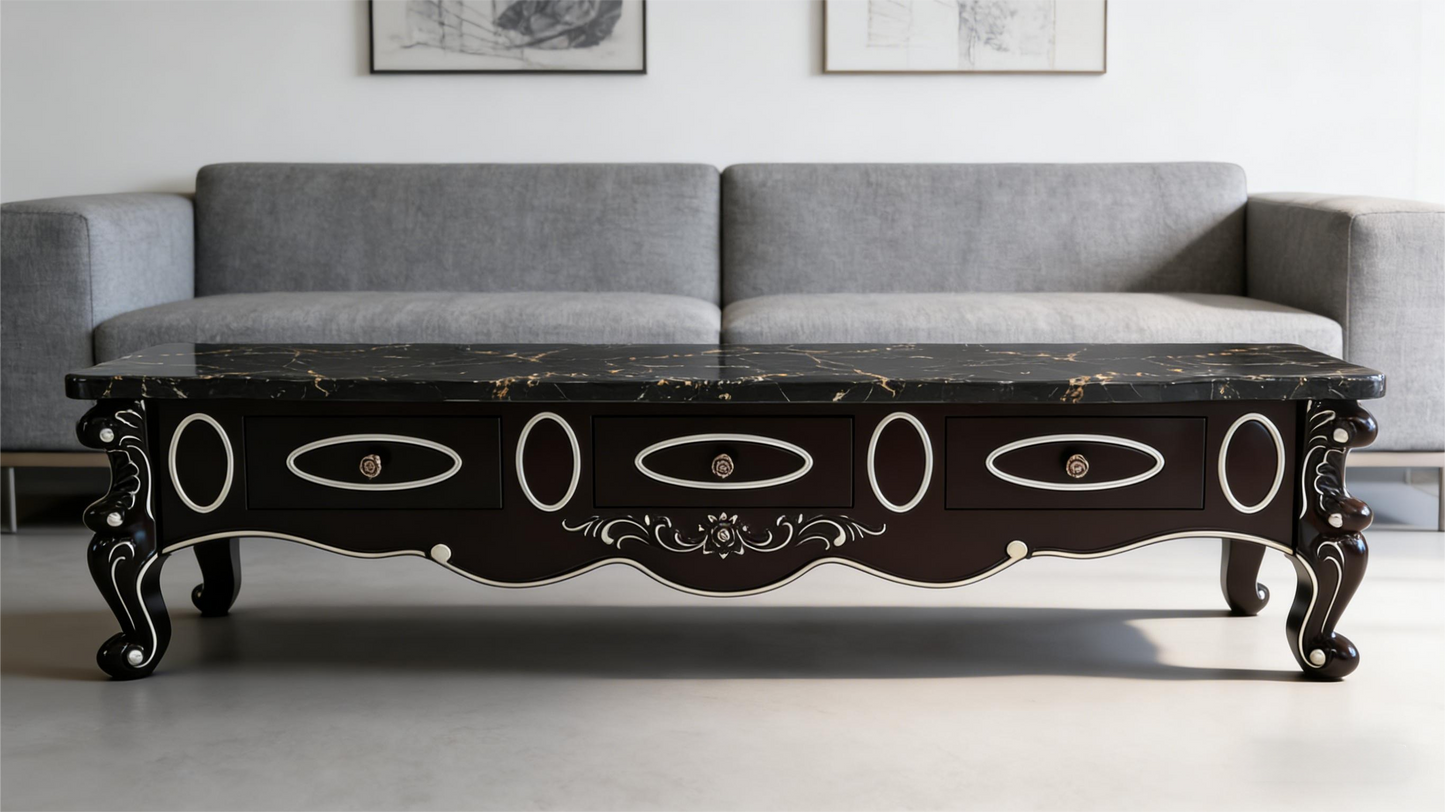French Classical TV Cabinet