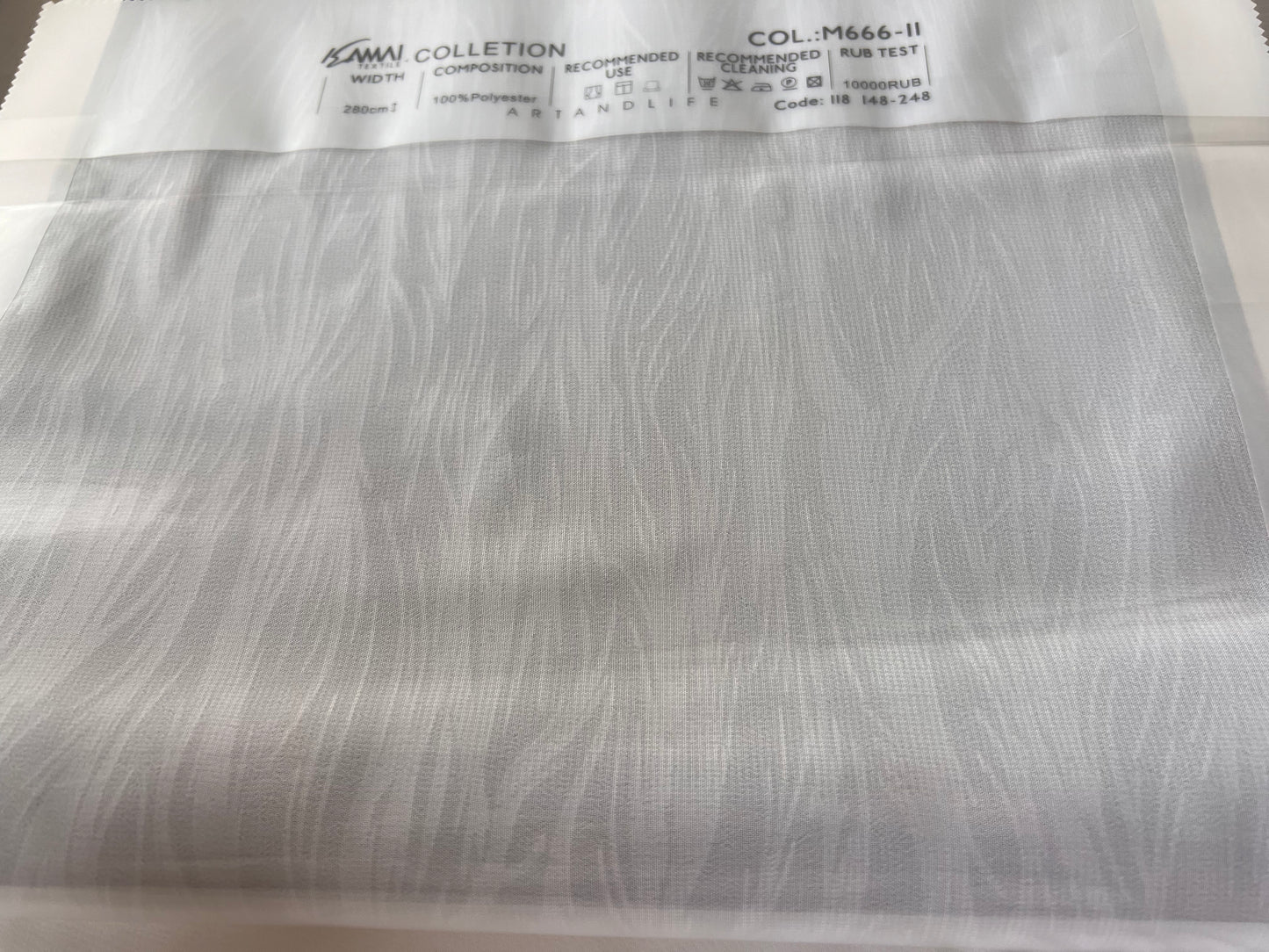 Curtain - Sheer Promotion Discount Sheer (Free Track Free Installation)
