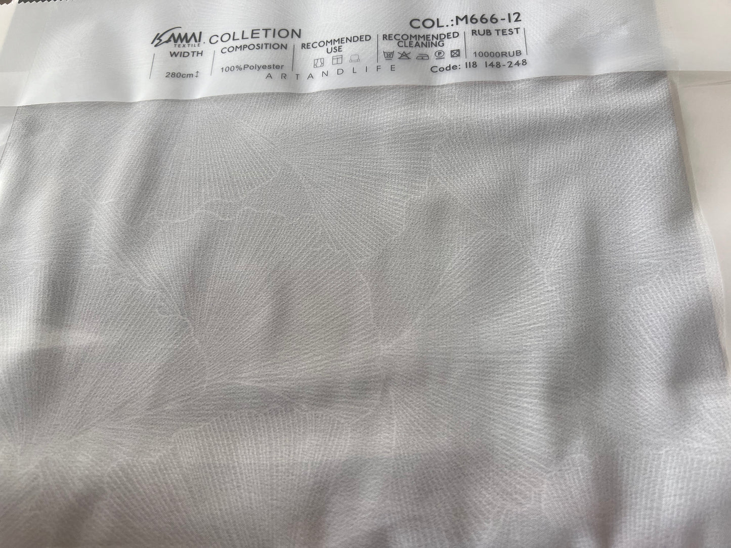 Curtain - Sheer Promotion Discount Sheer (Free Track Free Installation)