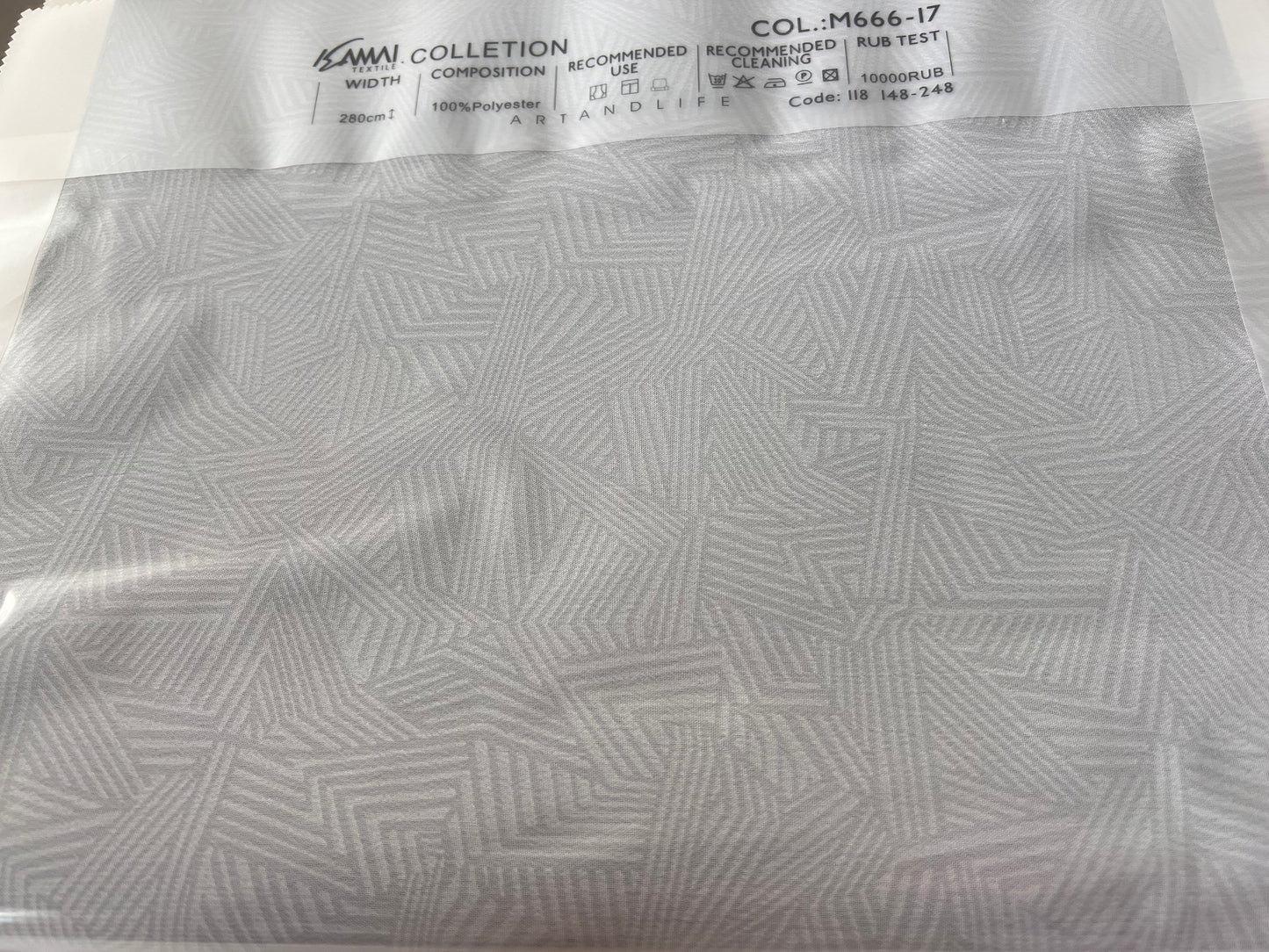 Curtain - Sheer Promotion Discount Sheer (Free Track Free Installation)