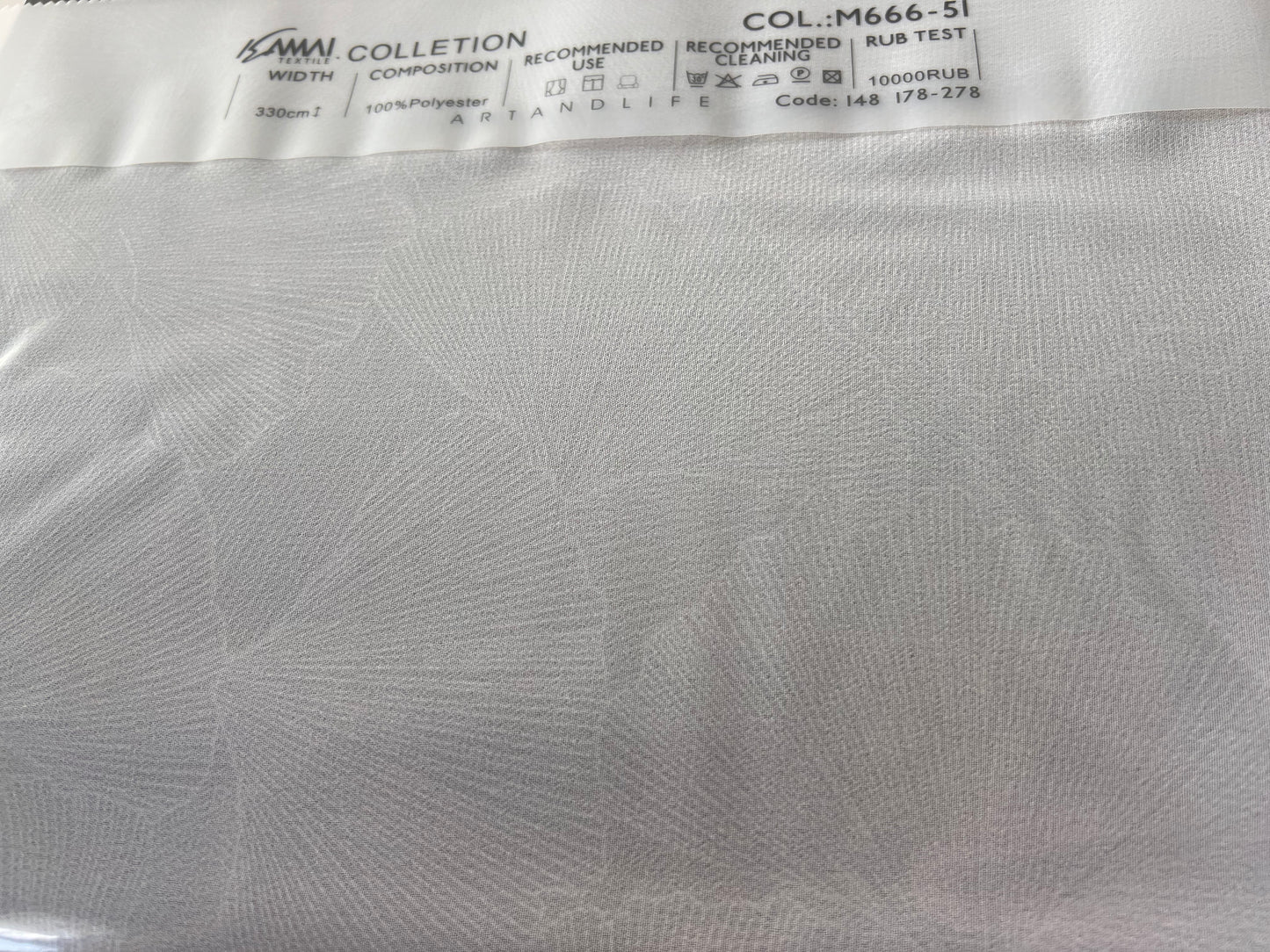 Curtain - Sheer Promotion Discount Sheer (Free Track Free Installation)