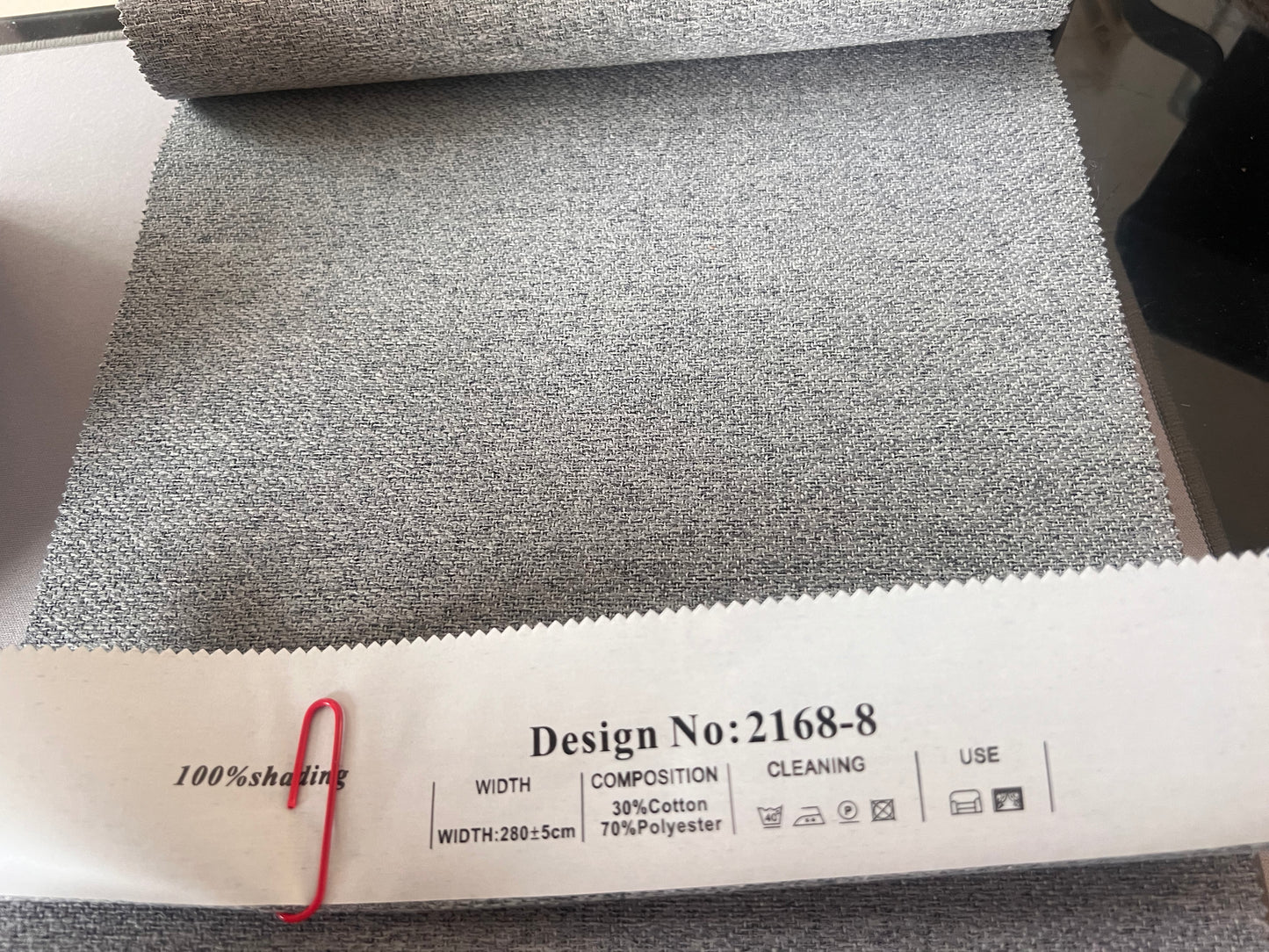 Curtain Grade A Fabric (Free Track Free Installation)