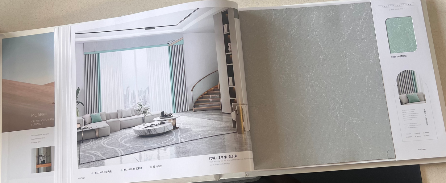 Curtain - Shop the Styles 2318 (Free Track Free Installation)