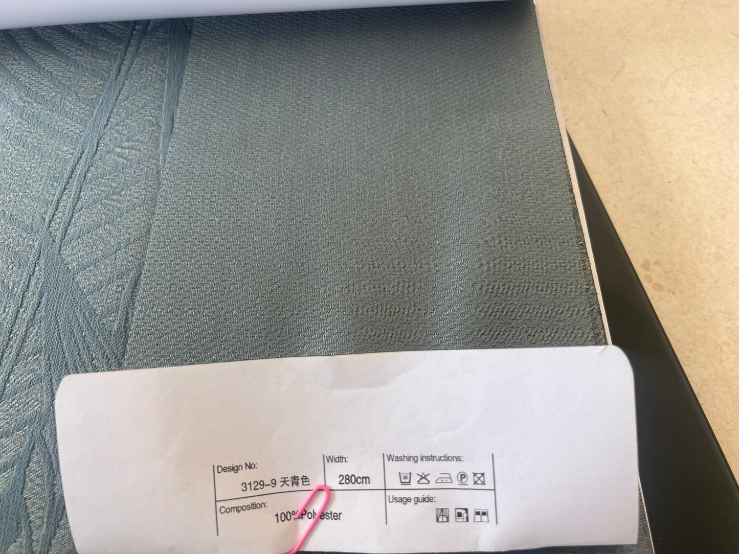 Curtain Main Fabric Grade A II (Free Track Free Installation)