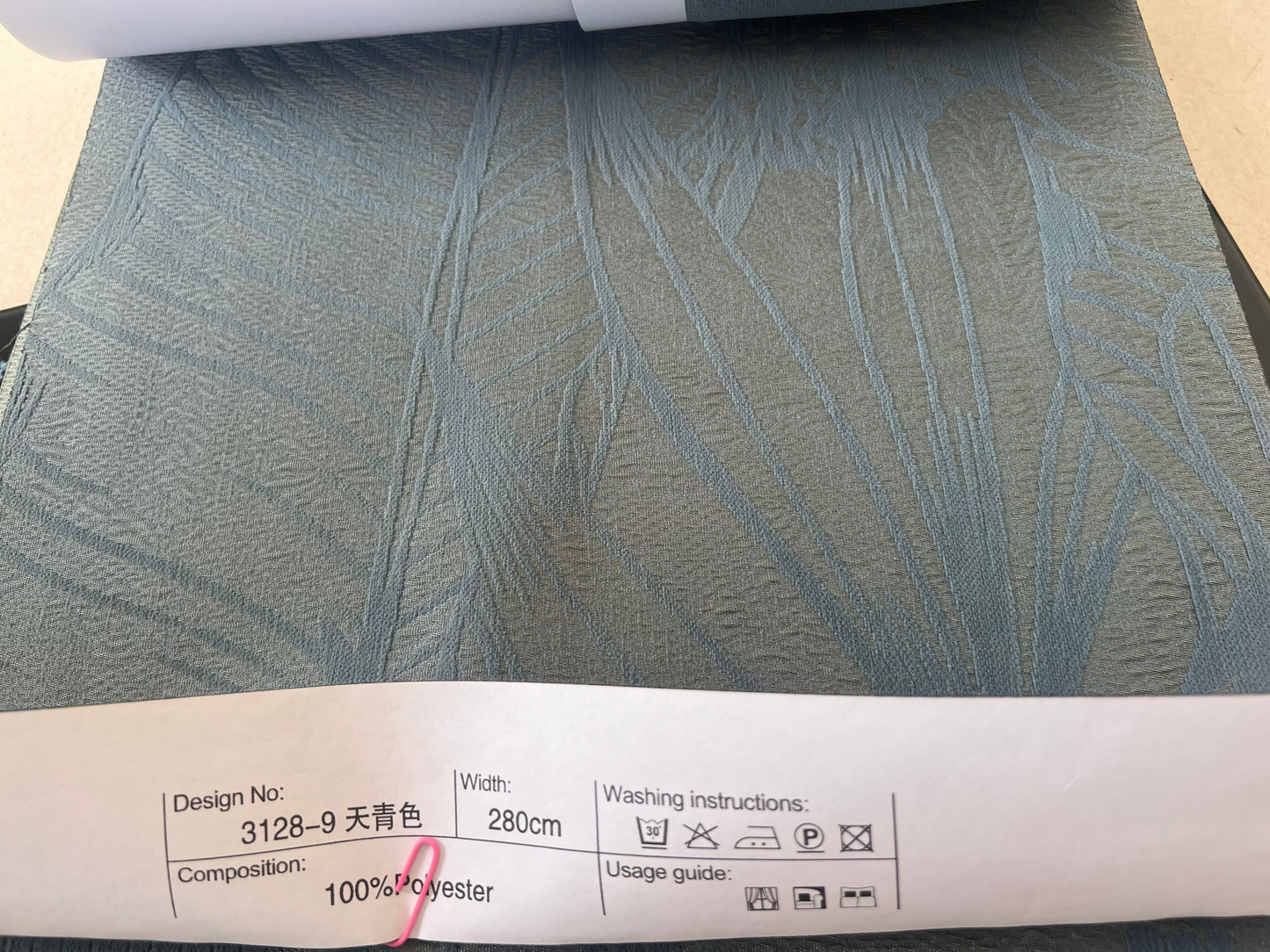 Curtain Main Fabric Grade A II (Free Track Free Installation)