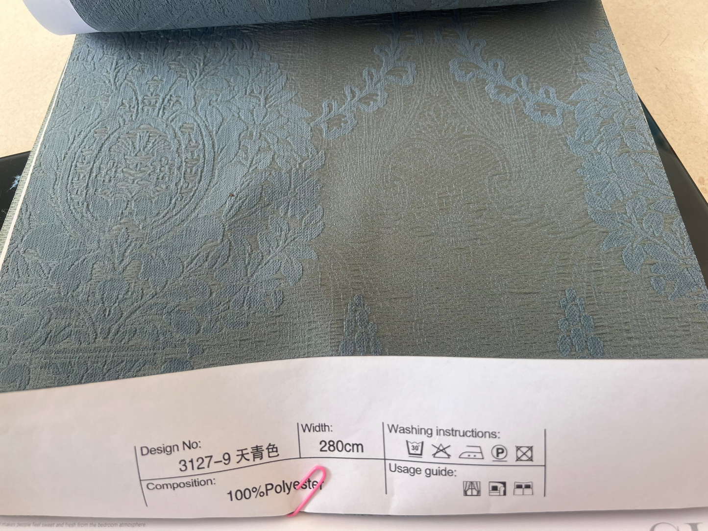 Curtain Main Fabric Grade A II (Free Track Free Installation)