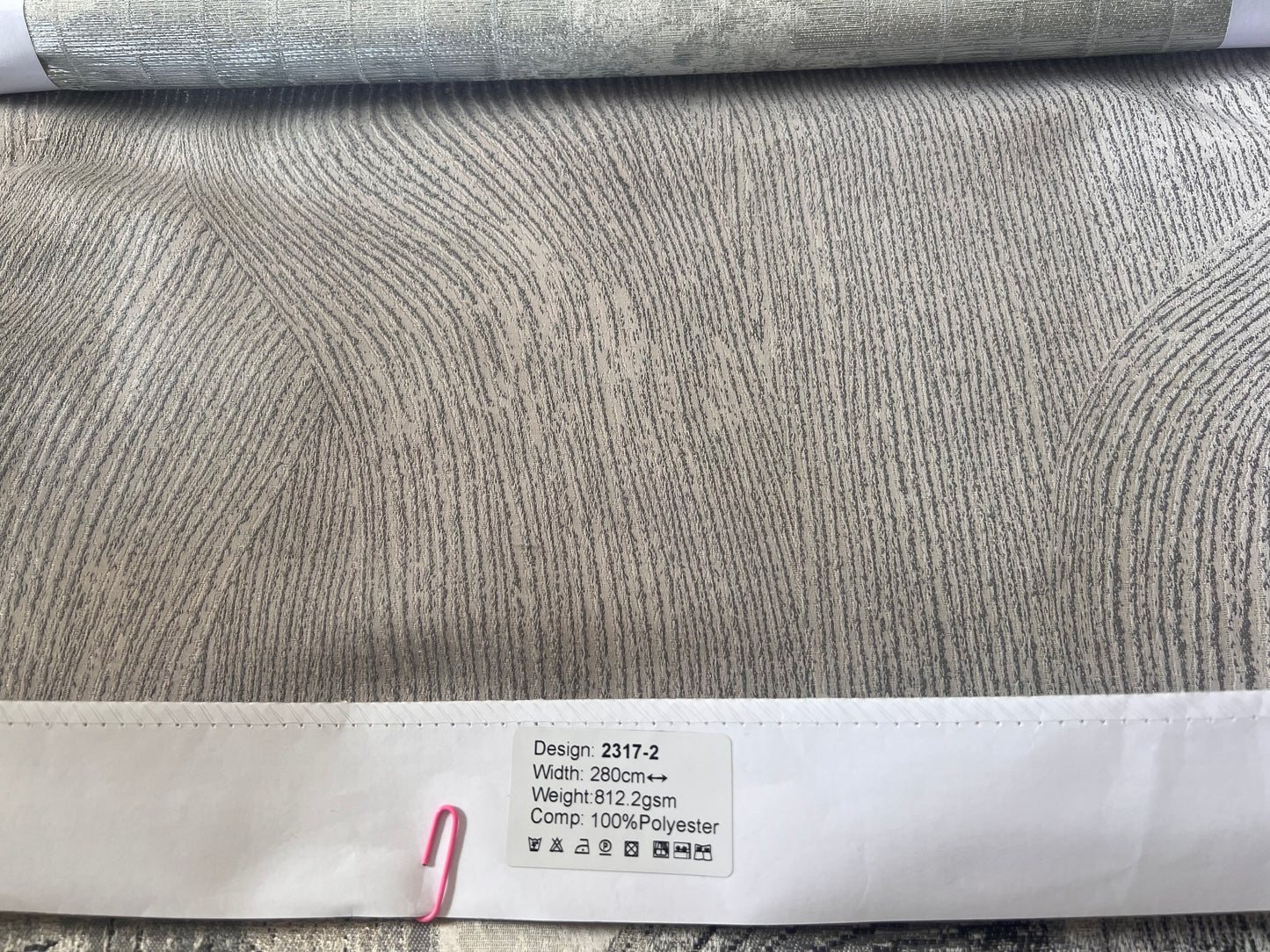 Curtain Main Fabric EILEEN GRAY B (Free Track Free Installation)