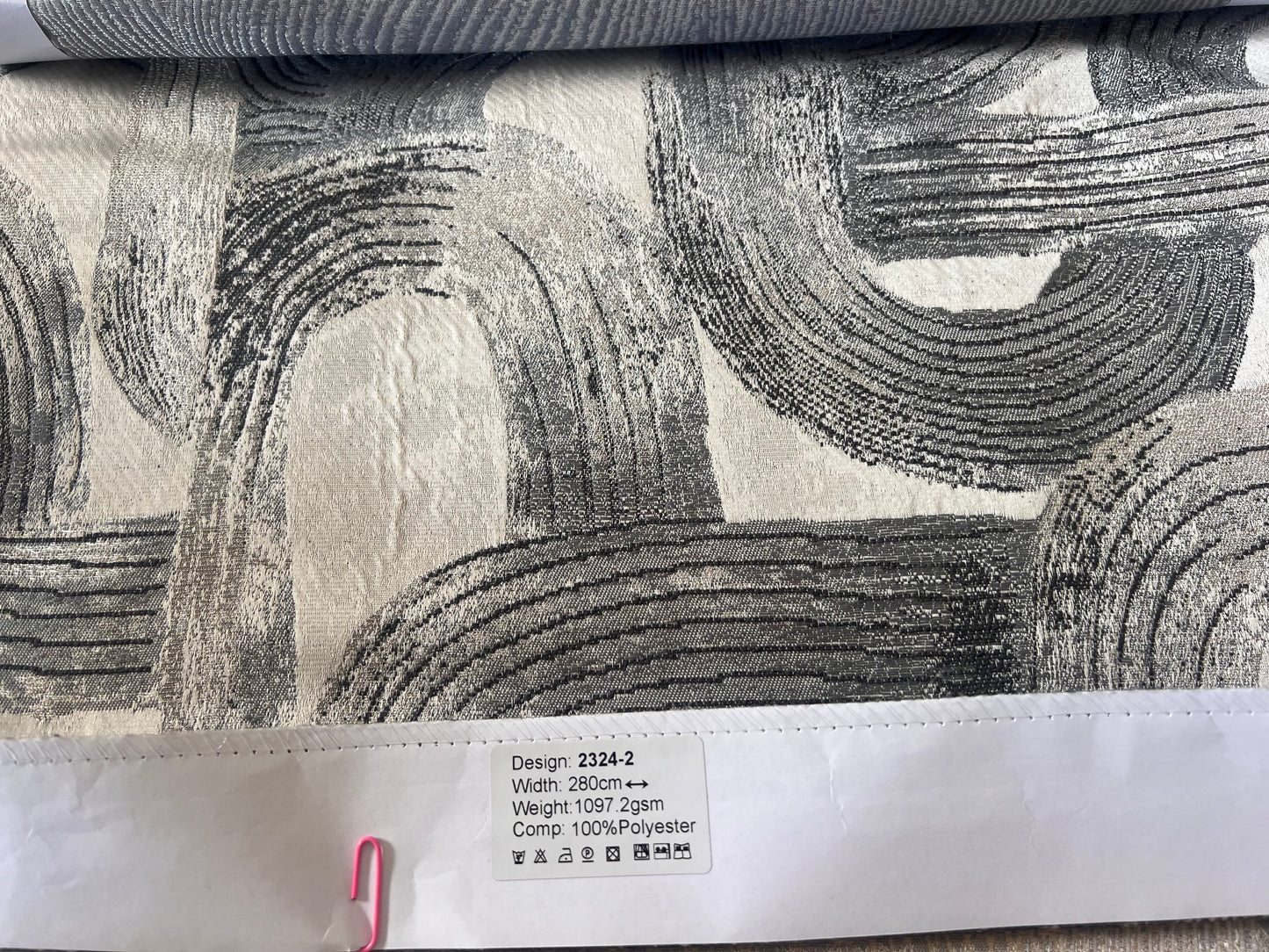 Curtain Main Fabric EILEEN GRAY B (Free Track Free Installation)