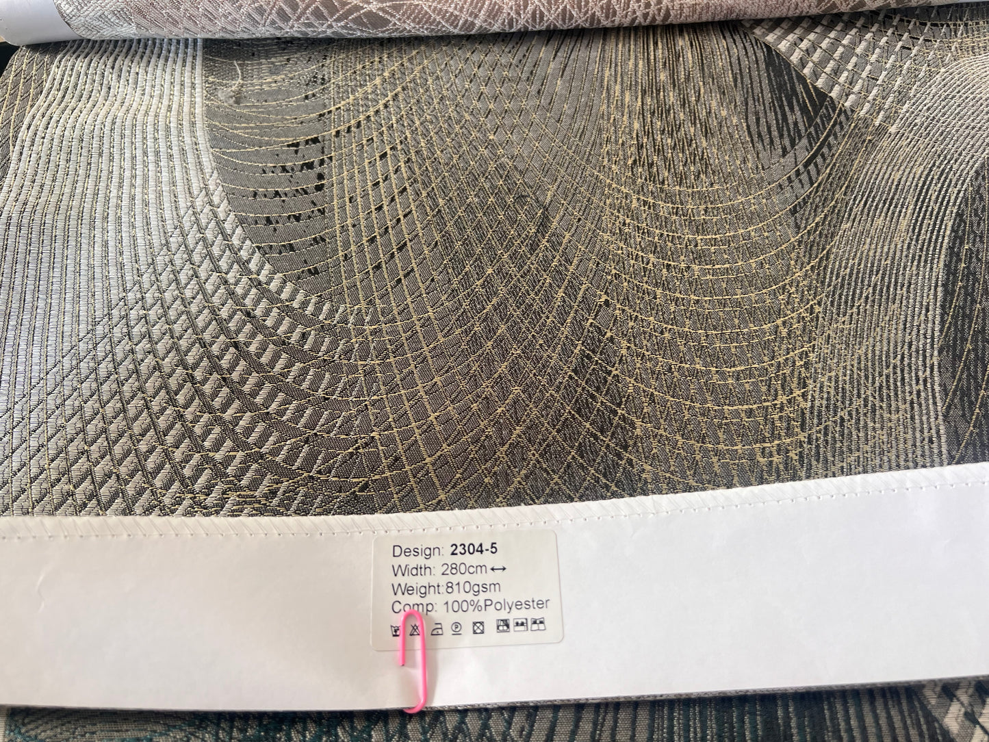 Curtain Main Fabric EILEEN GRAY B (Free Track Free Installation)