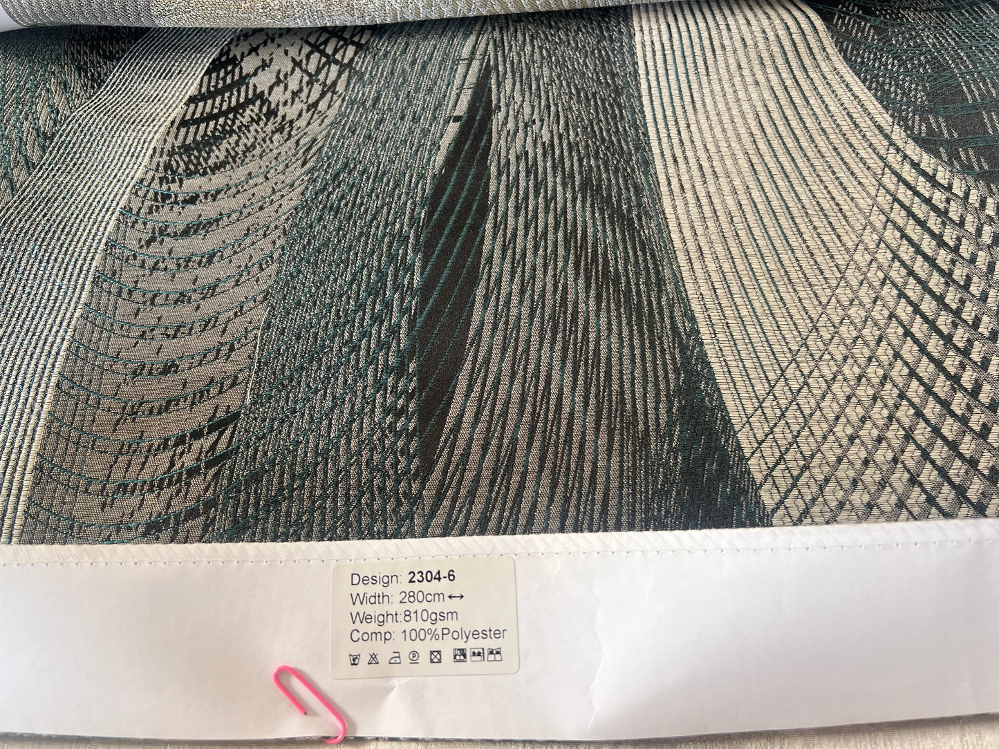 Curtain Main Fabric EILEEN GRAY B (Free Track Free Installation)