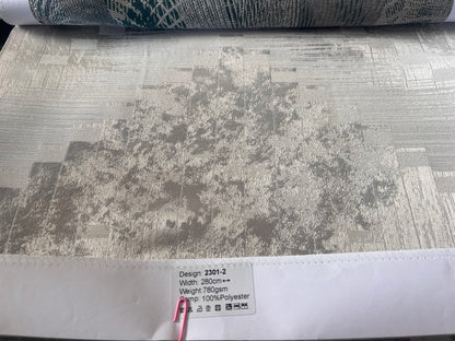 Curtain Main Fabric EILEEN GRAY B (Free Track Free Installation)