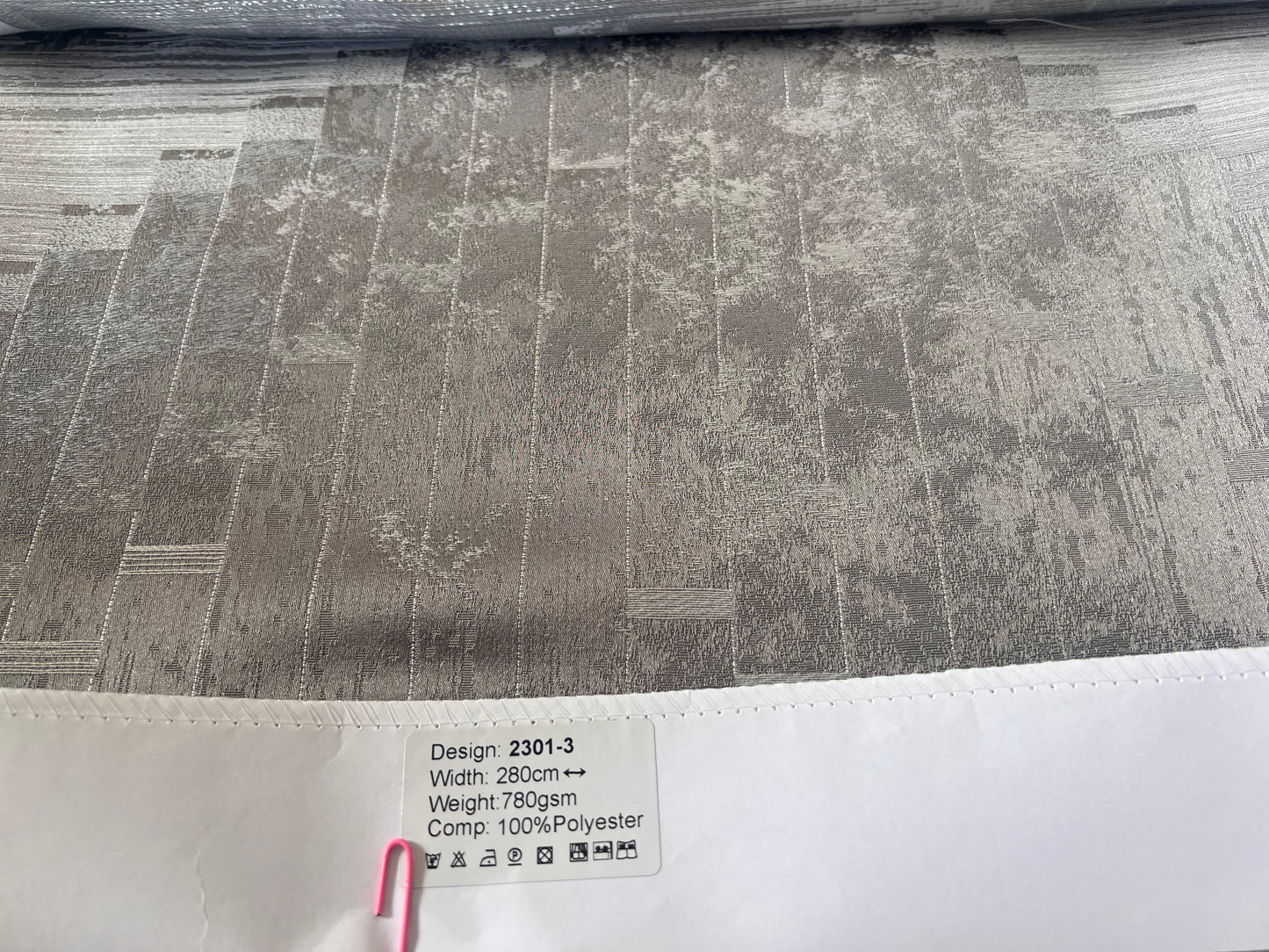 Curtain Main Fabric EILEEN GRAY B (Free Track Free Installation)
