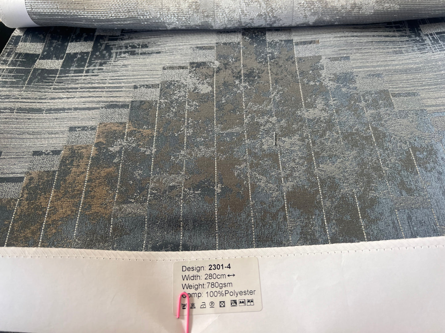 Curtain Main Fabric EILEEN GRAY B (Free Track Free Installation)