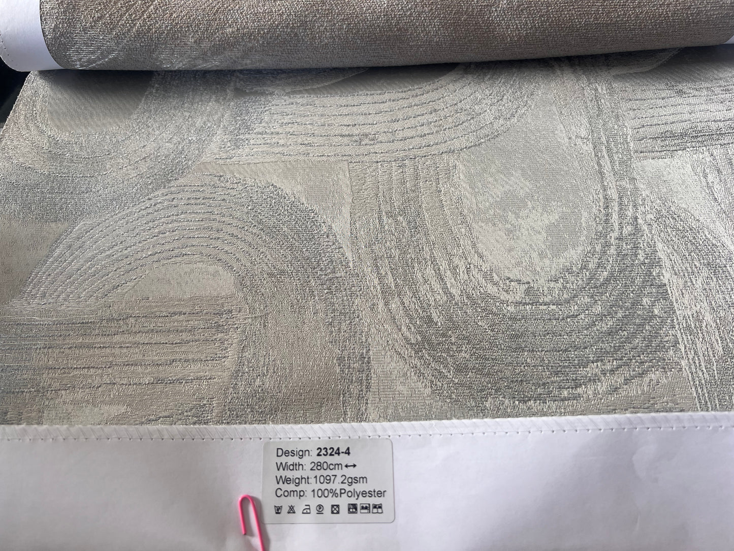 Curtain Main Fabric EILEEN GRAY B (Free Track Free Installation)