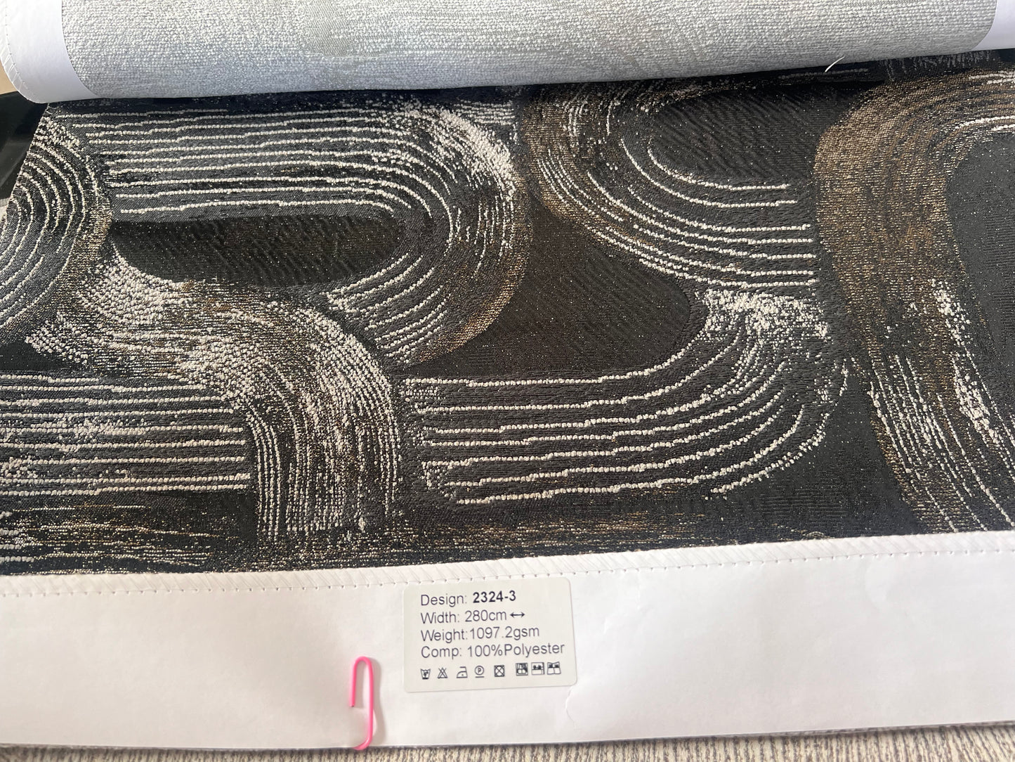 Curtain Main Fabric EILEEN GRAY B (Free Track Free Installation)