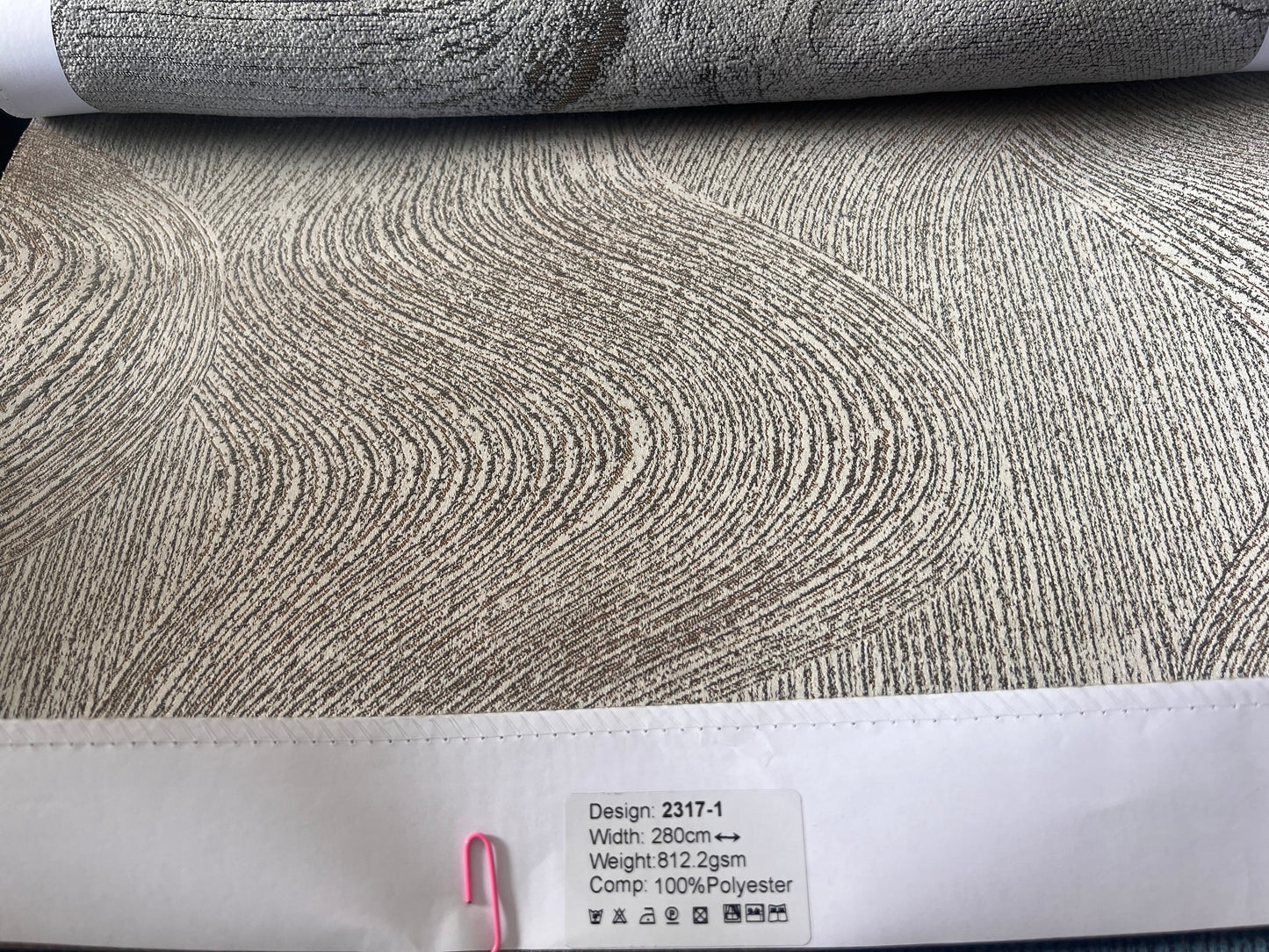 Curtain Main Fabric EILEEN GRAY B (Free Track Free Installation)