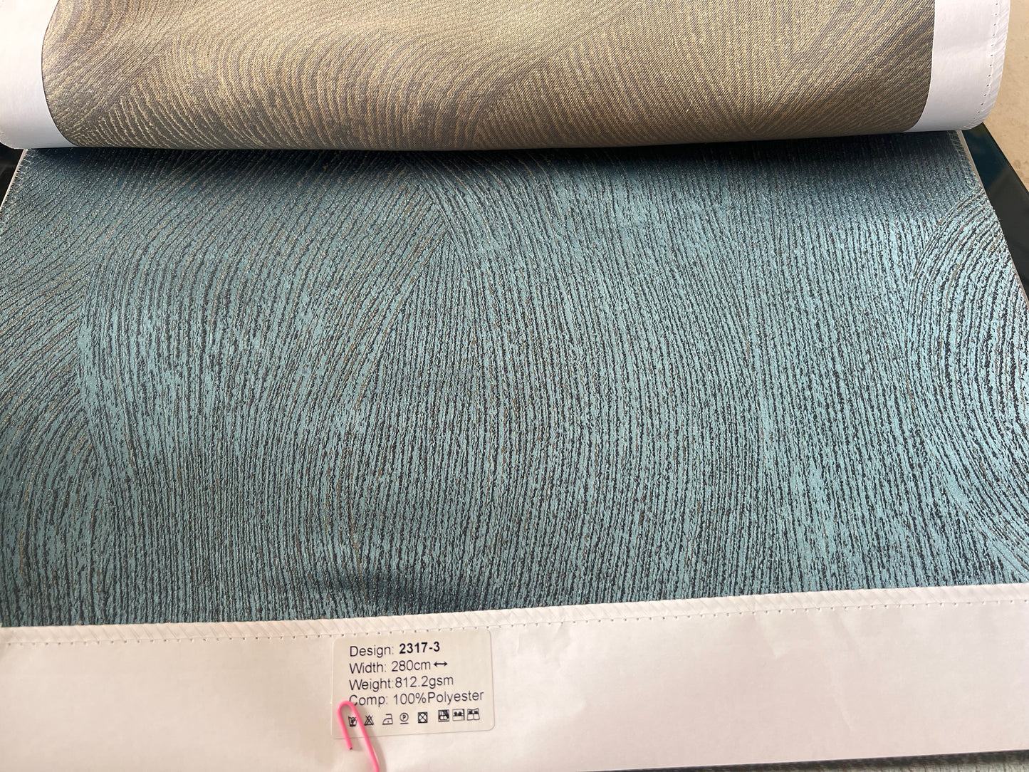 Curtain Main Fabric EILEEN GRAY B (Free Track Free Installation)