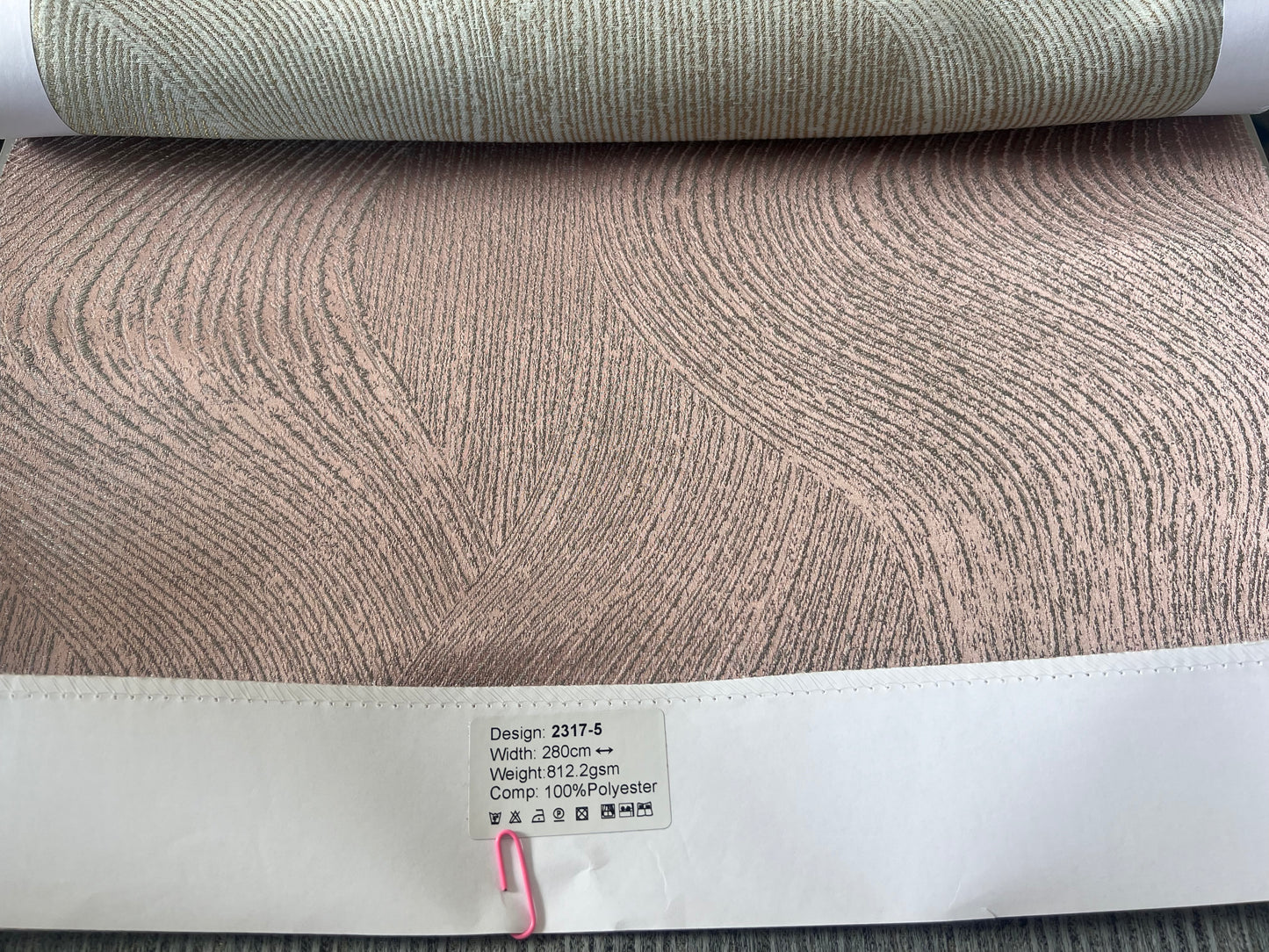 Curtain Main Fabric EILEEN GRAY B (Free Track Free Installation)