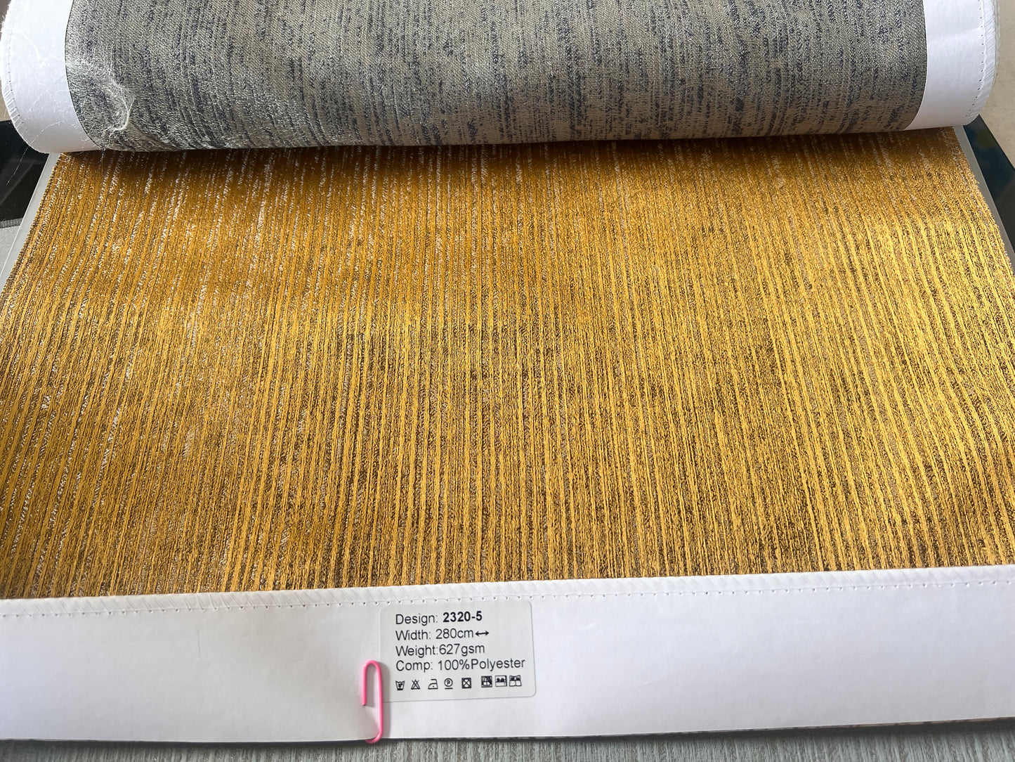 Curtain Main Fabric EILEEN GRAY B (Free Track Free Installation)
