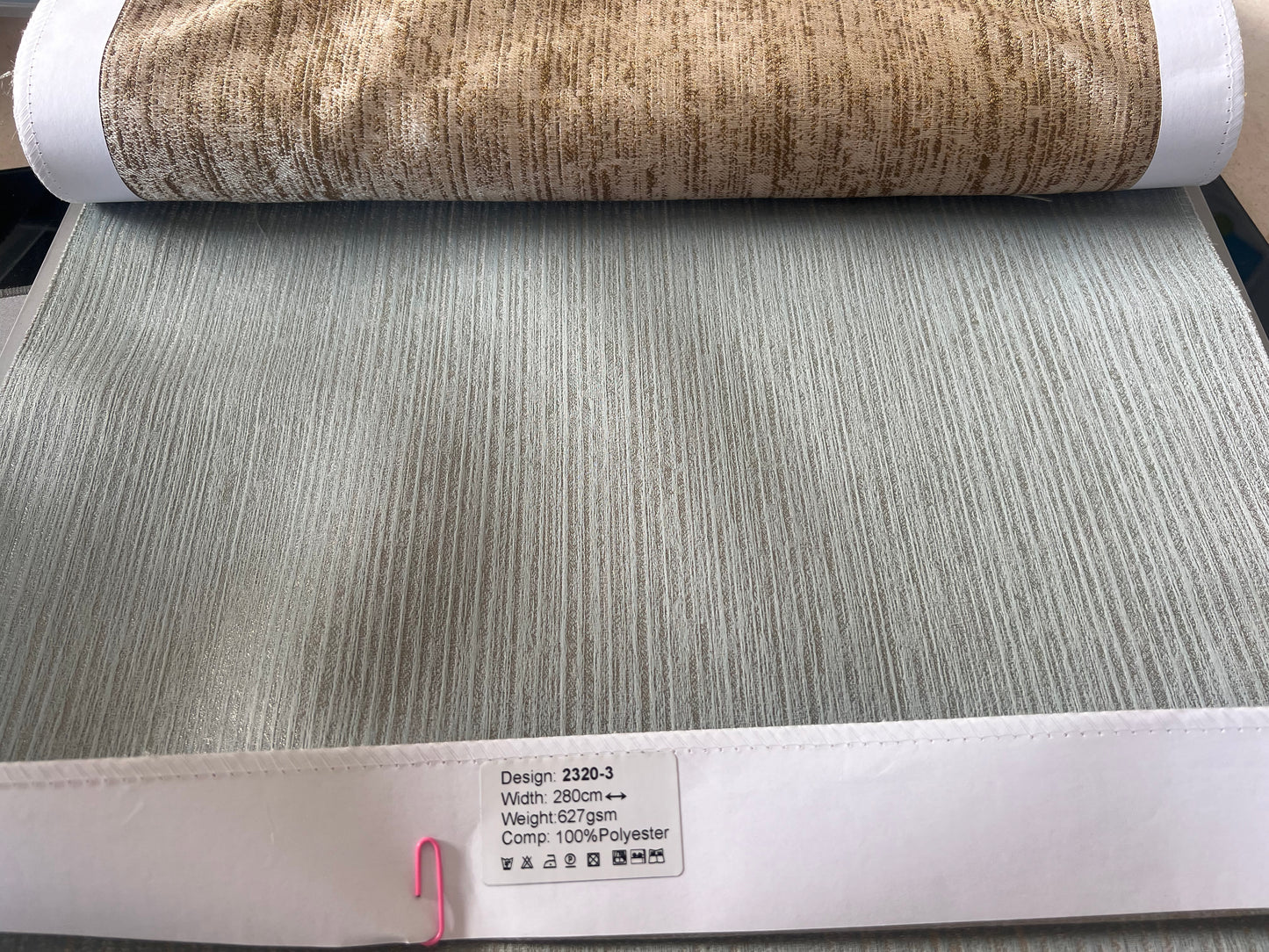 Curtain Main Fabric EILEEN GRAY B (Free Track Free Installation)