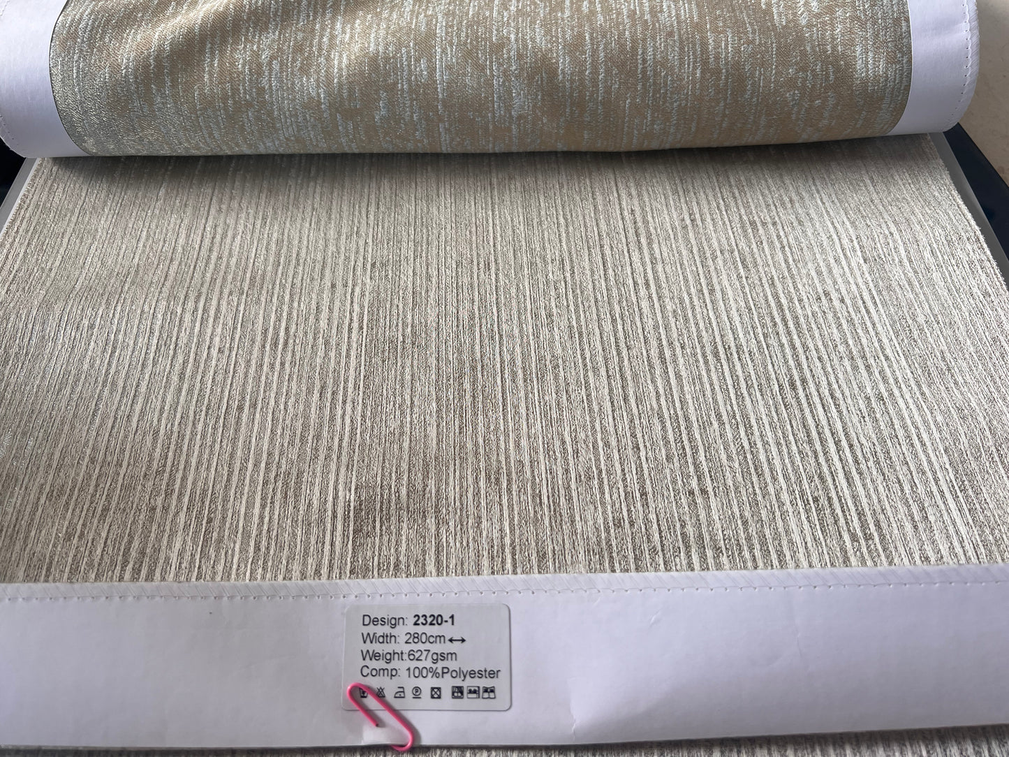 Curtain Main Fabric EILEEN GRAY B (Free Track Free Installation)