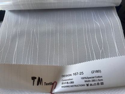 Curtain Sheer Class A - TM Series(Free Track Free Installation)