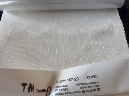 Curtain Sheer Class A - TM Series(Free Track Free Installation)