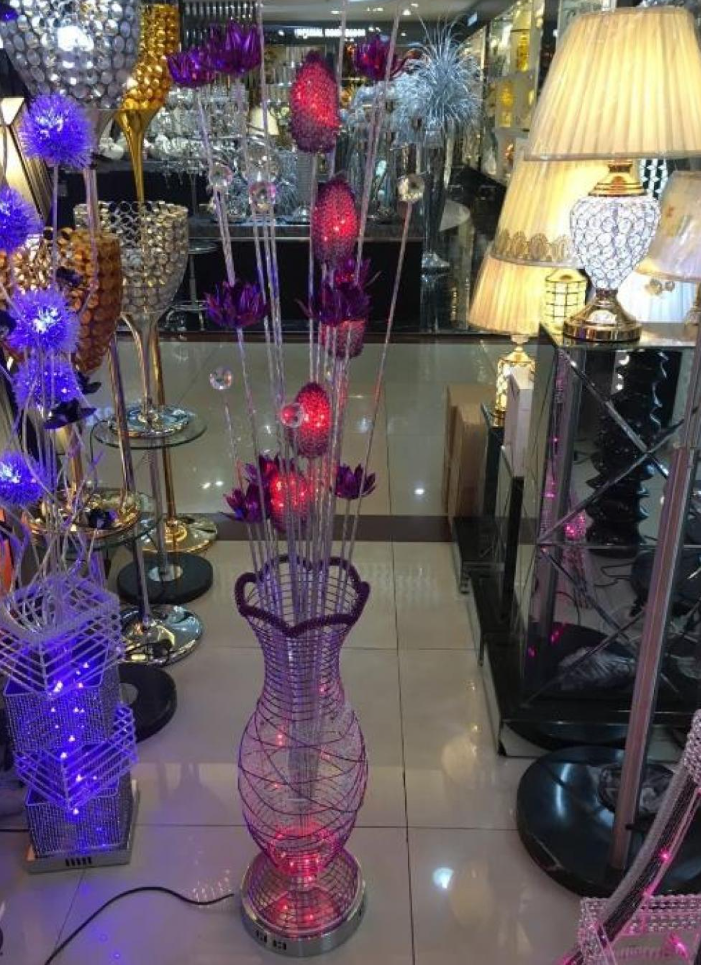 Flower Pot Lighting Decor